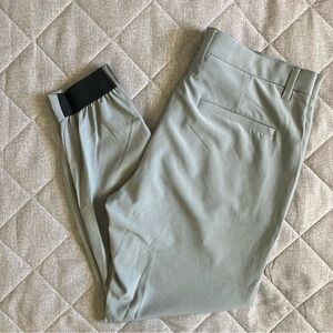 PRIMO Mens Gray Performance Golf Joggers Casual Pants 33 Short Lightweight